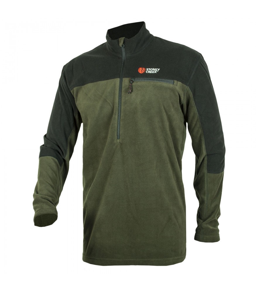 Microplus Long Sleeve Black Blaze Orange Blaze Blue Stoney